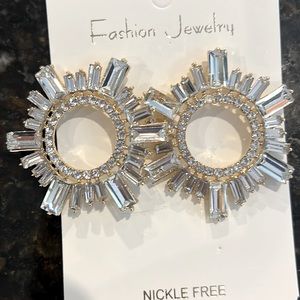 AMINA MUADDI MINI AS Seen on Kyle Richards inspired  crystal begum earrin…